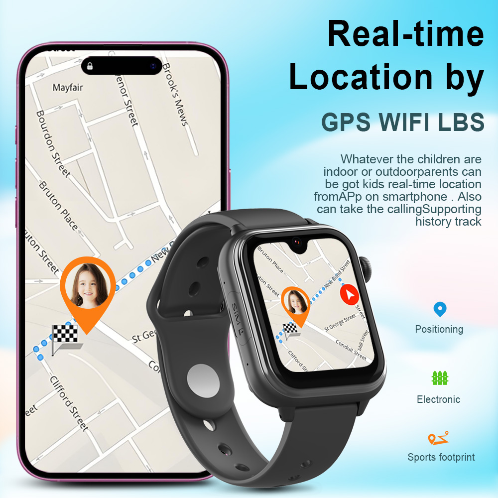 Wonlex KT37 GPS Smart Watch Ki - Smartwatch Watches For Girls recension och pris
