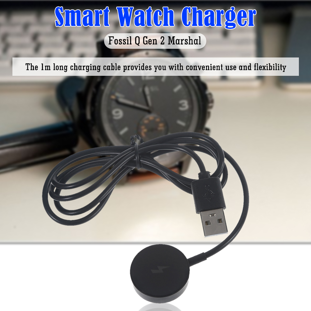 Watch Charger Cable USB Chargi - Fossil Watches Smartwatch Charger recension och pris
