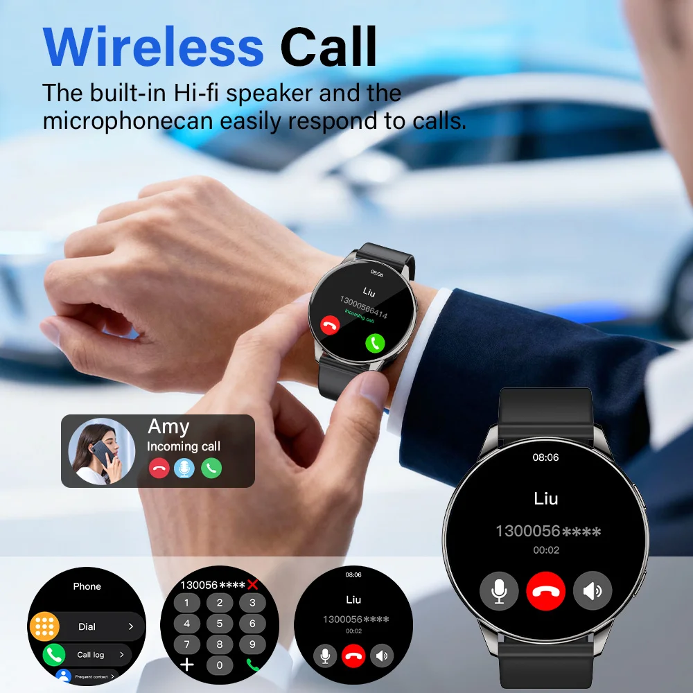 Smartwatch, Full Touch Screen  - French Connection Watches Smartwatch App recension och pris