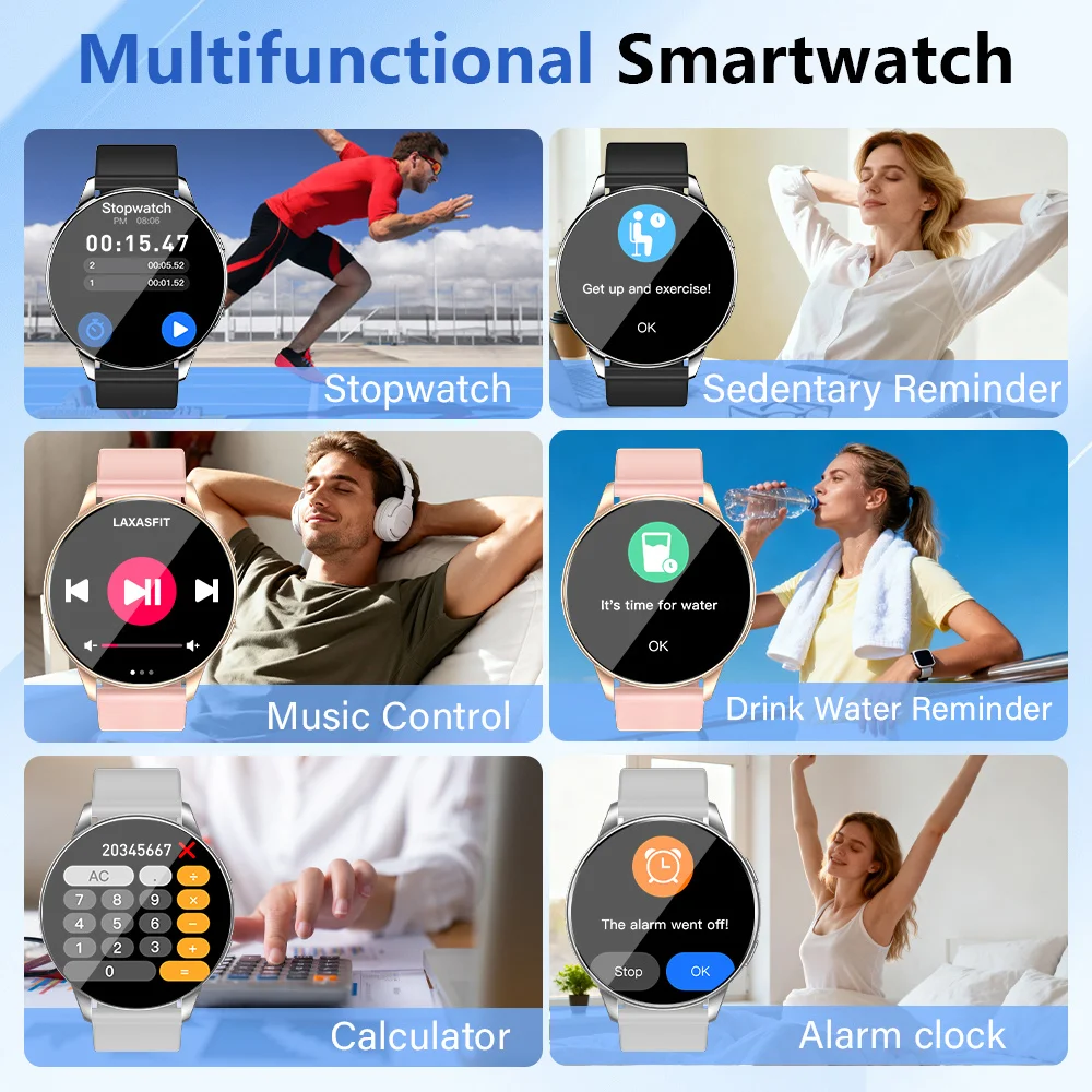 Smartwatch, Full Touch Screen  - French Connection Watches Smartwatch App recension och pris
